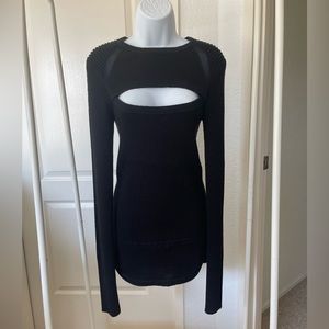 Stylenanda Sommers Korea knitted sweater sexy dress cutout bust size XS-Small